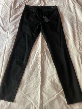 Buffalo David Bitton Black Mid Rise Skinny Stretch Pants